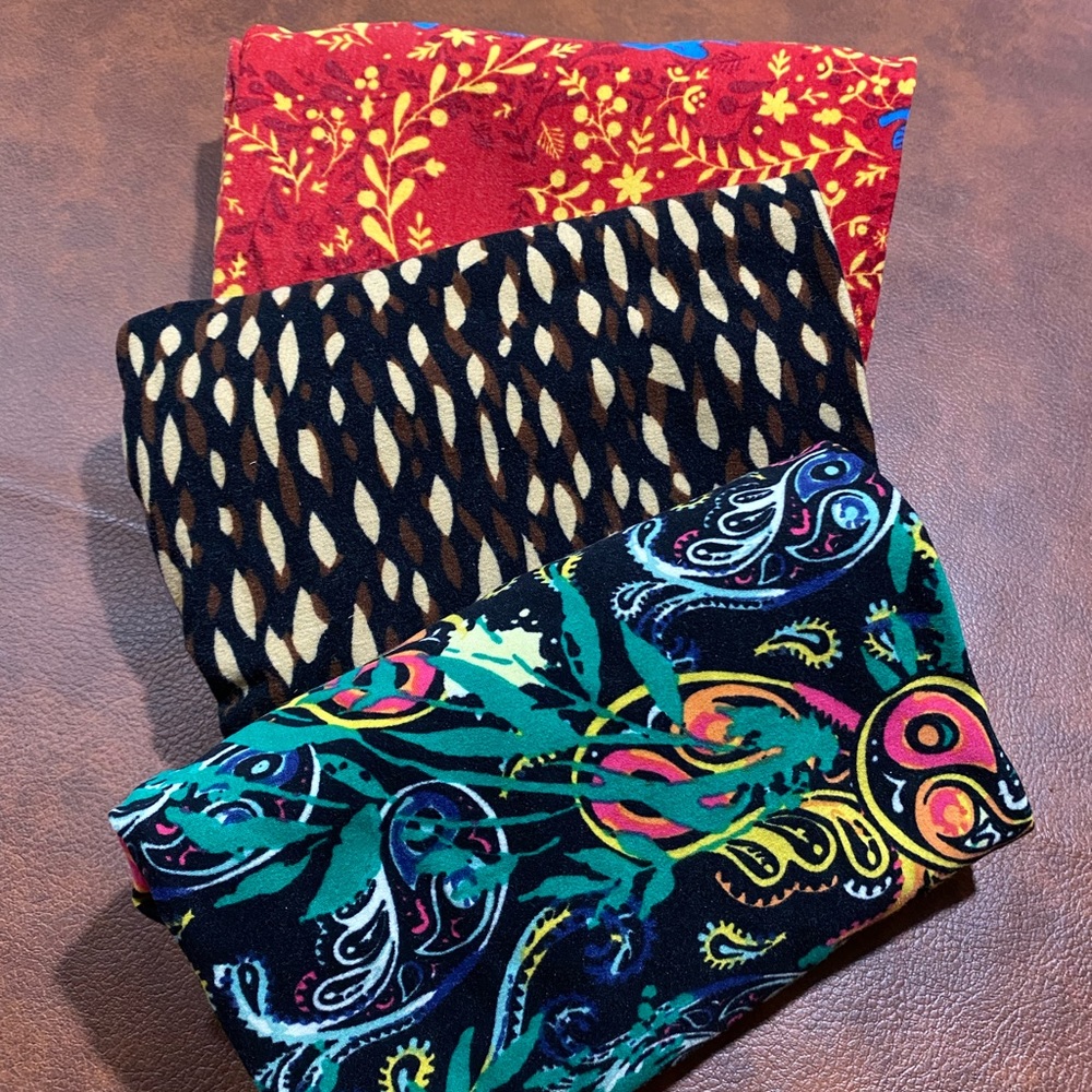 3 pair LuLaRoe leggings
